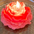 Handmade Peony Candles
