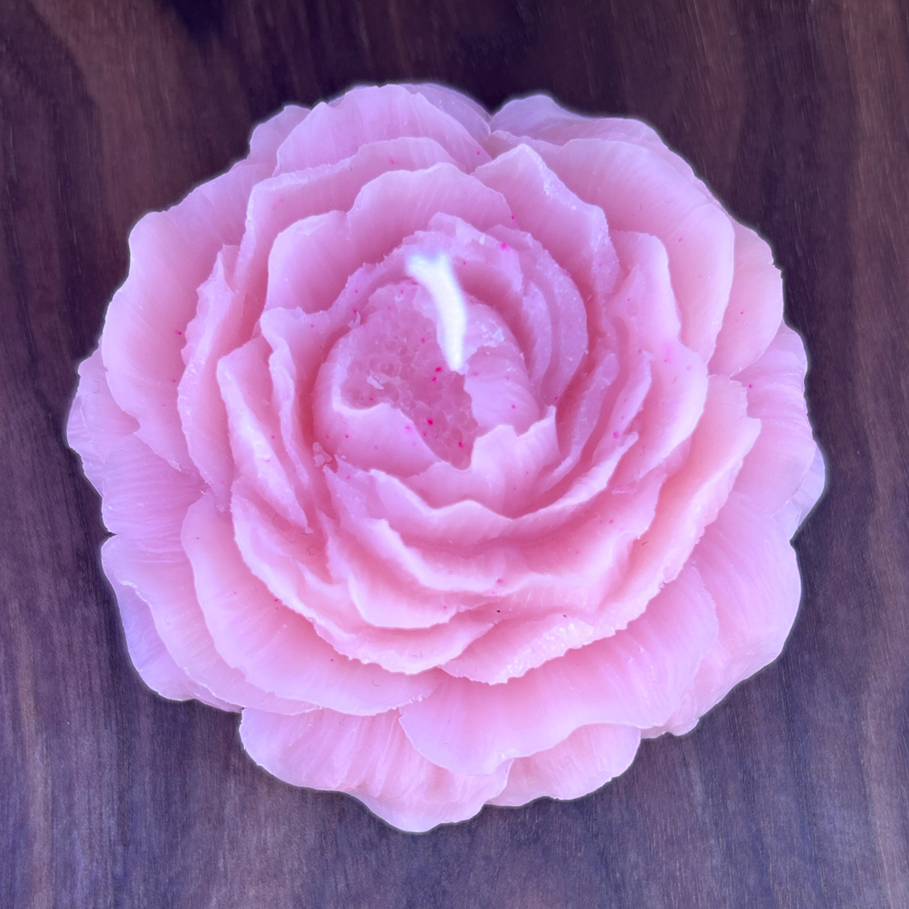 Handmade Peony Candles