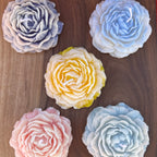Handmade Peony Candles