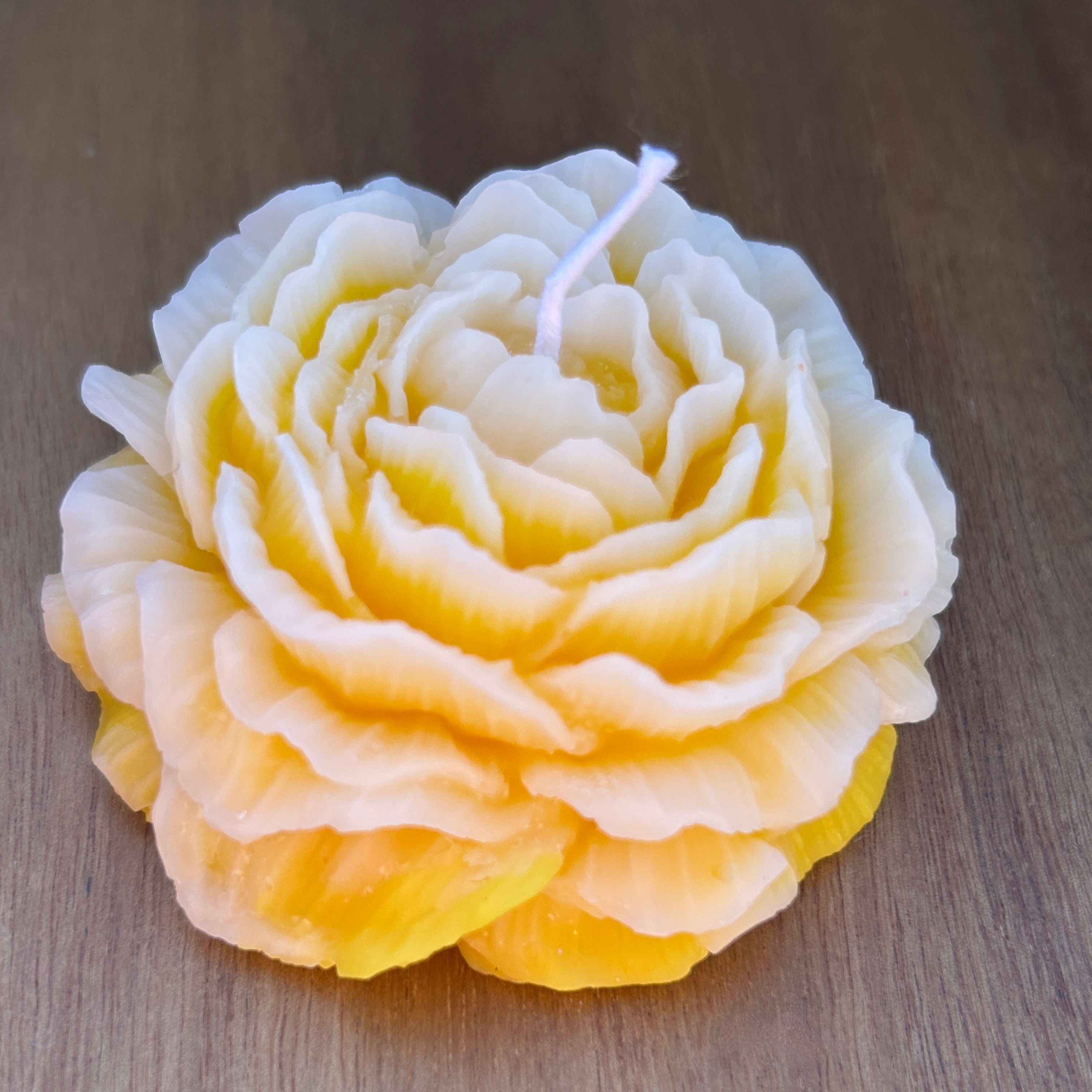 Handmade Peony Candles