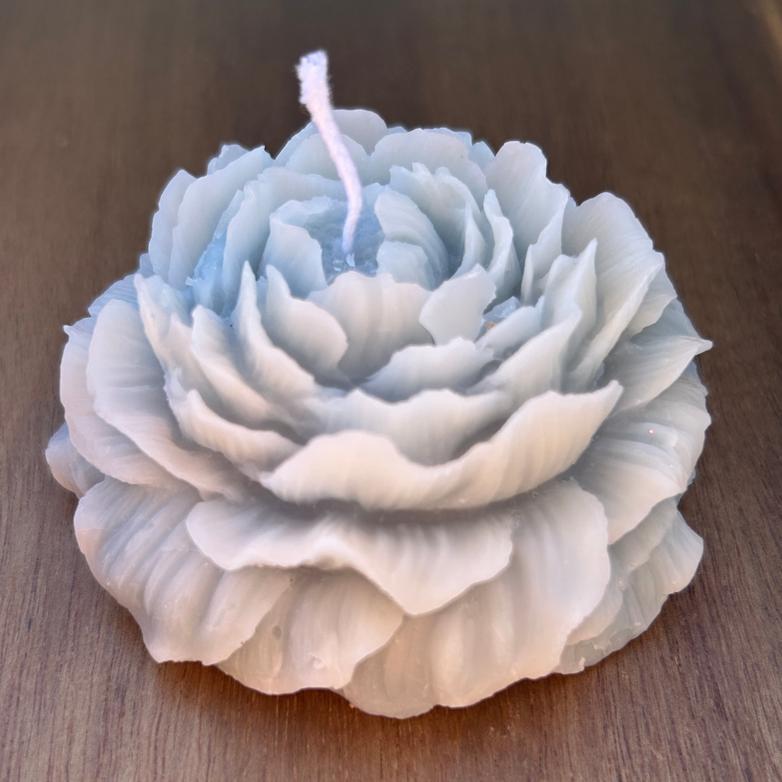 Handmade Peony Candles