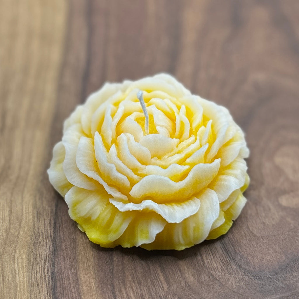 Handmade Peony Candles