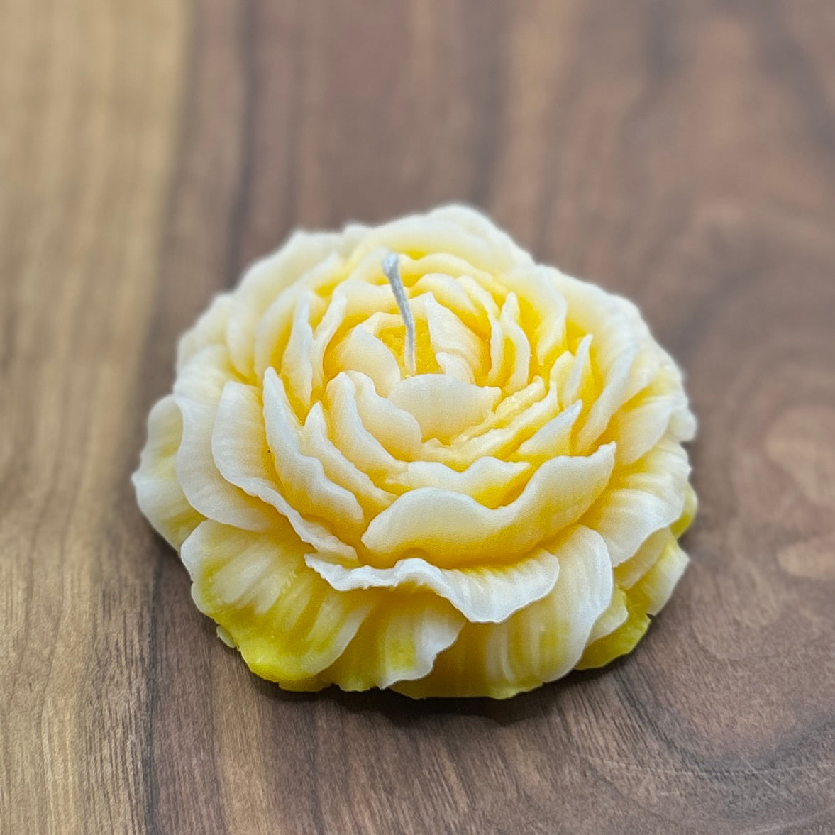 Handmade Peony Candles