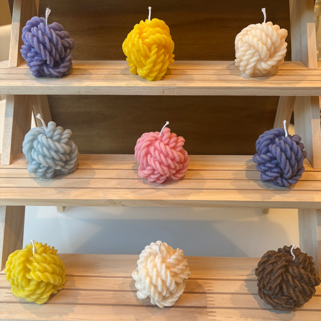 Wool and Wick - Yarn Candle (Set of 2)