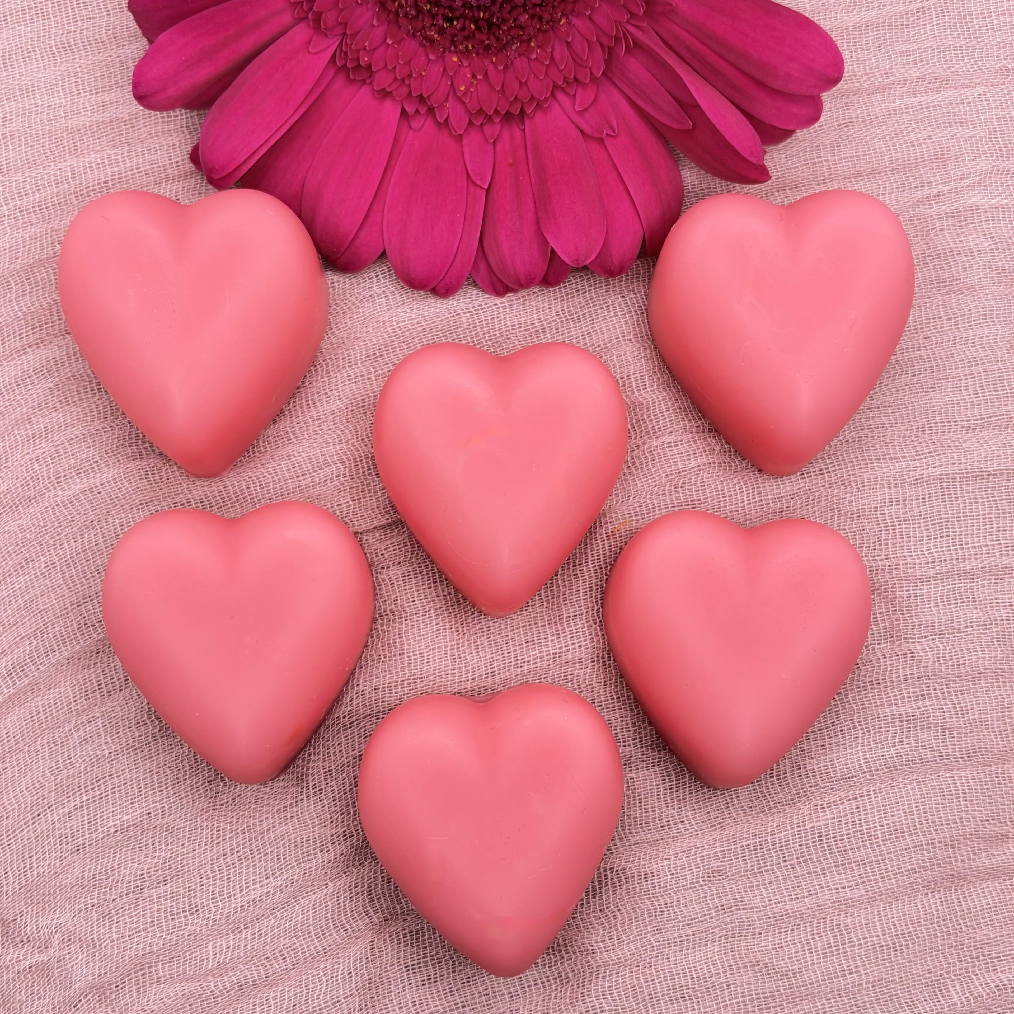 Heart Shaped Soy Wax Melts -Small
