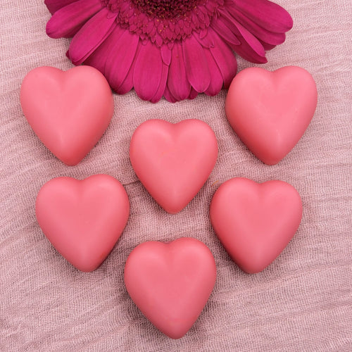 Heart Shaped Soy Wax Melts - Large