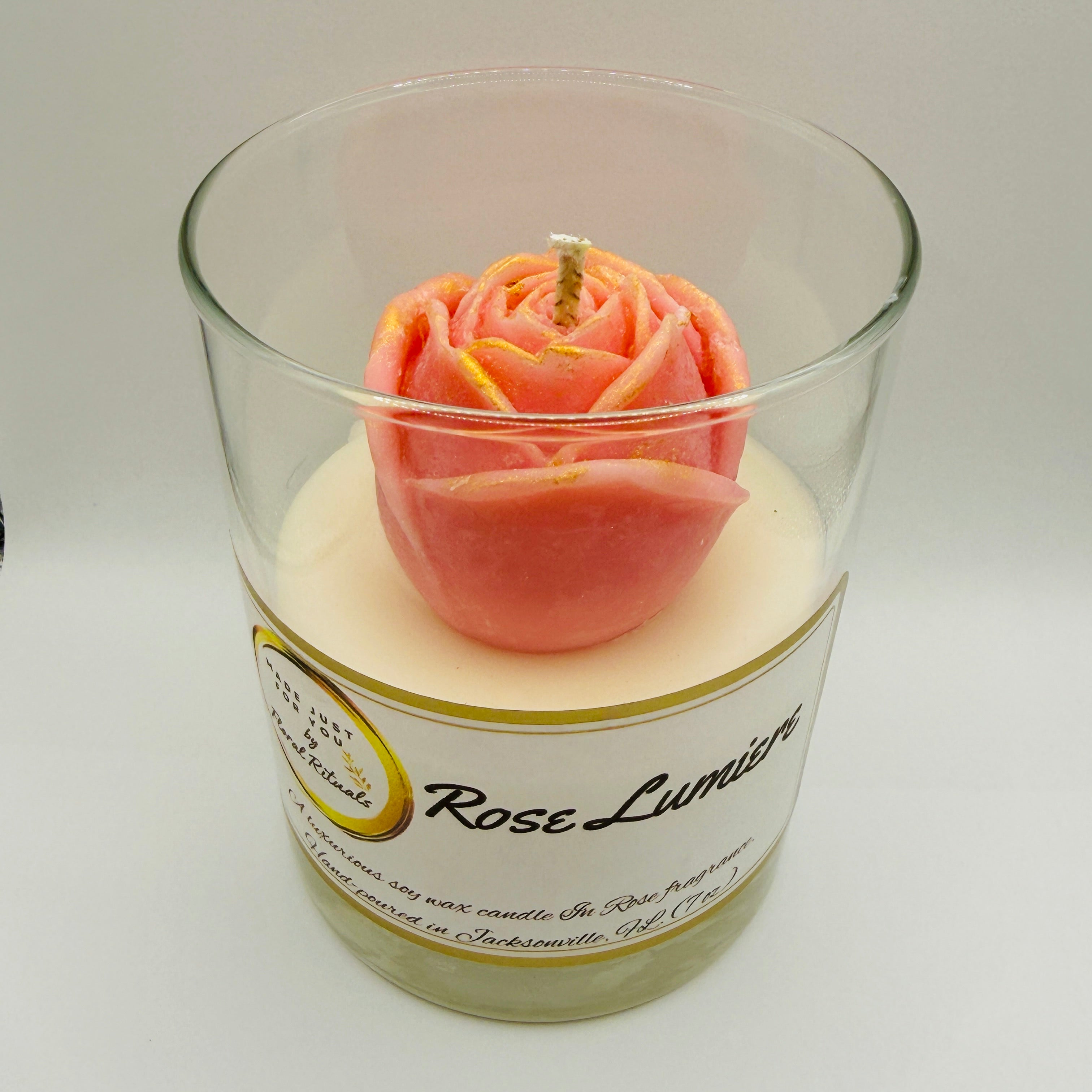 Rose Lumiere - Romance, captured in wax and flame