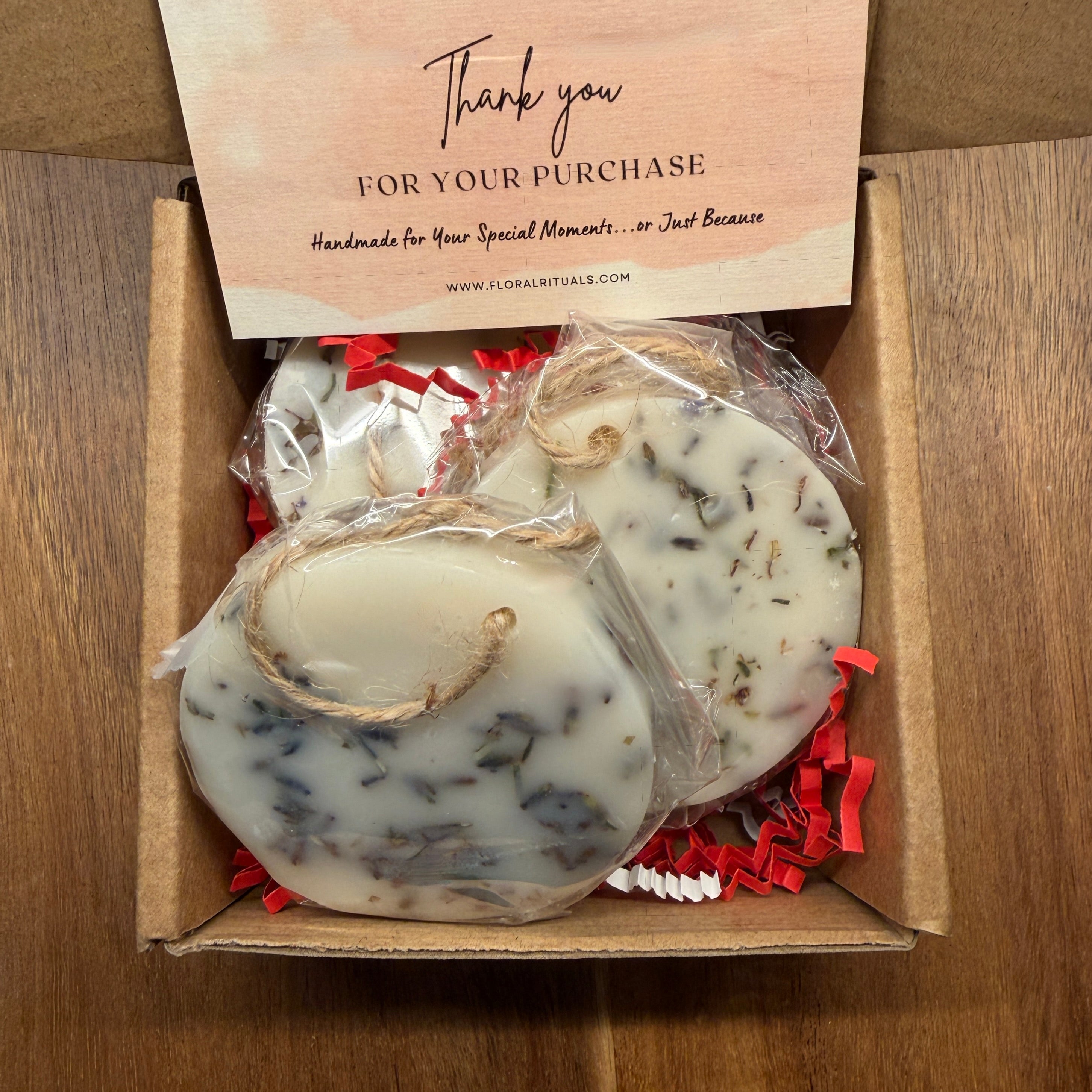 Lavender Calm - Scented Soy Wax Sachet