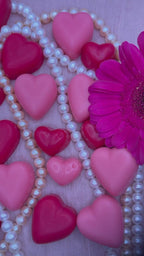 Heart Shaped Soy Wax Melts - Large